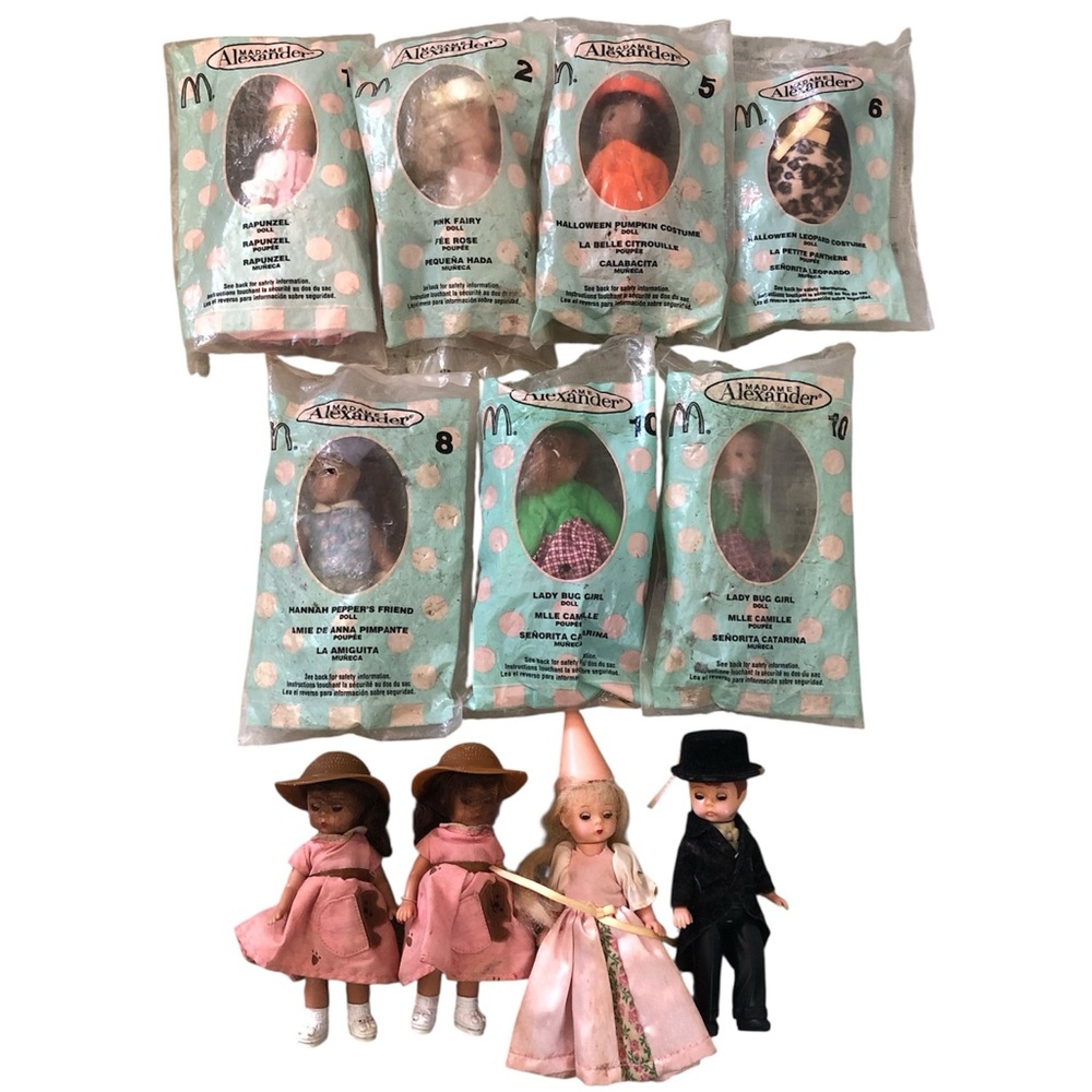2003 McDonald’s Madame Alexander Dolls 11 piece Lot